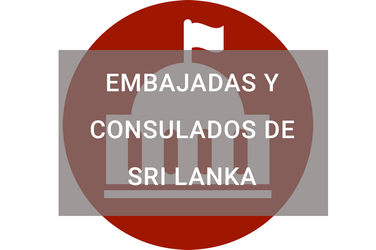 Embajadas y Consulados de Sri Lanka