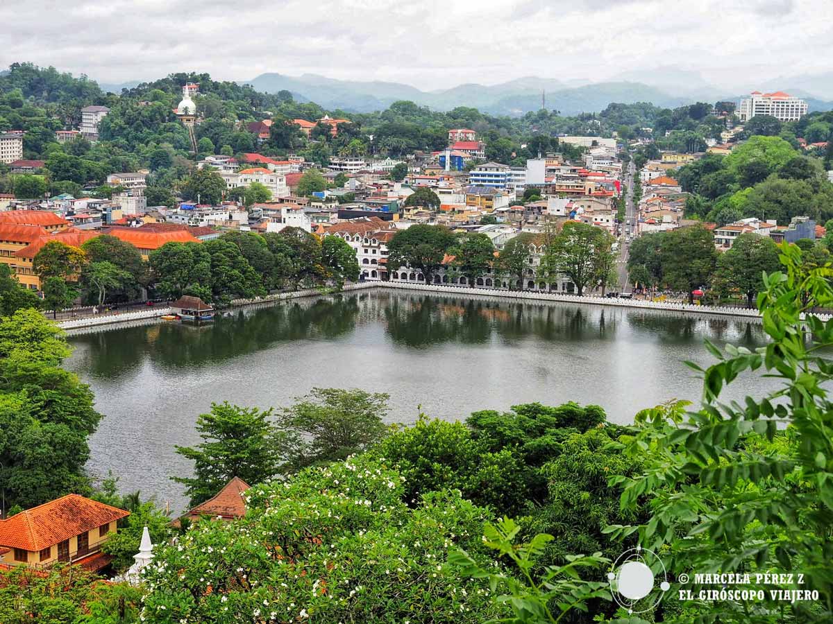 Vista de Kandy