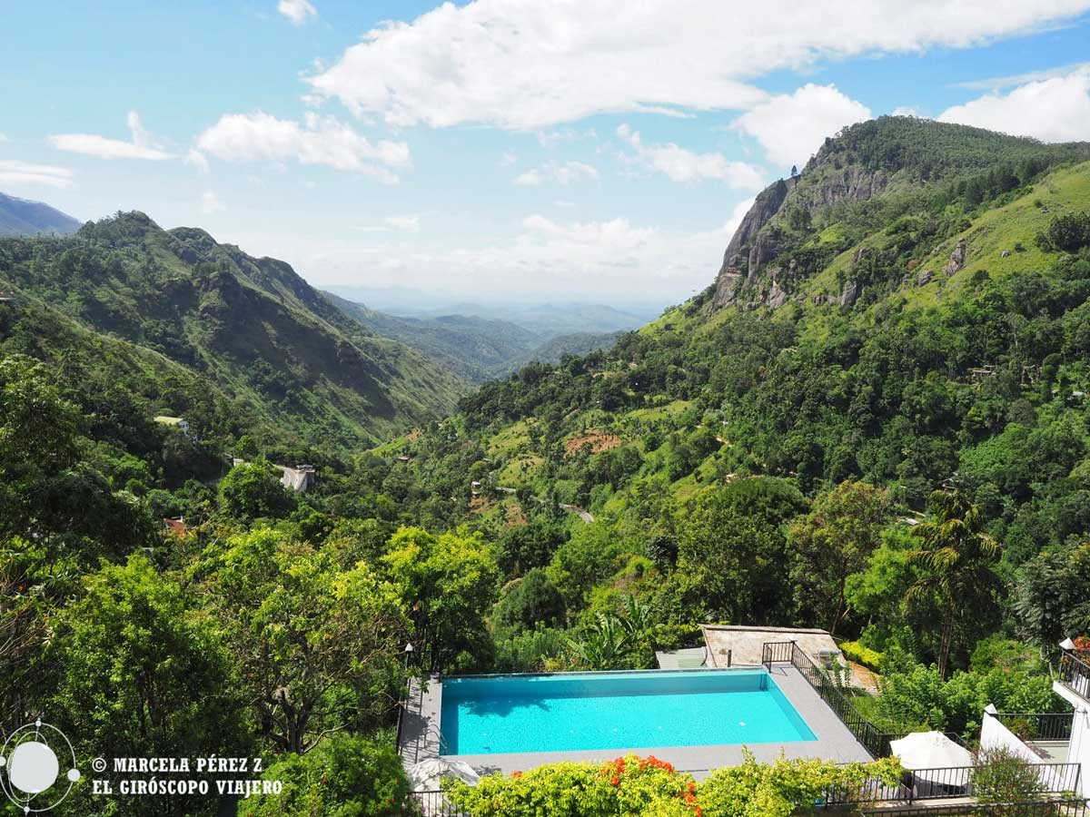 Hotel con vistas de la Roca de Ella y Little Adam's Peak