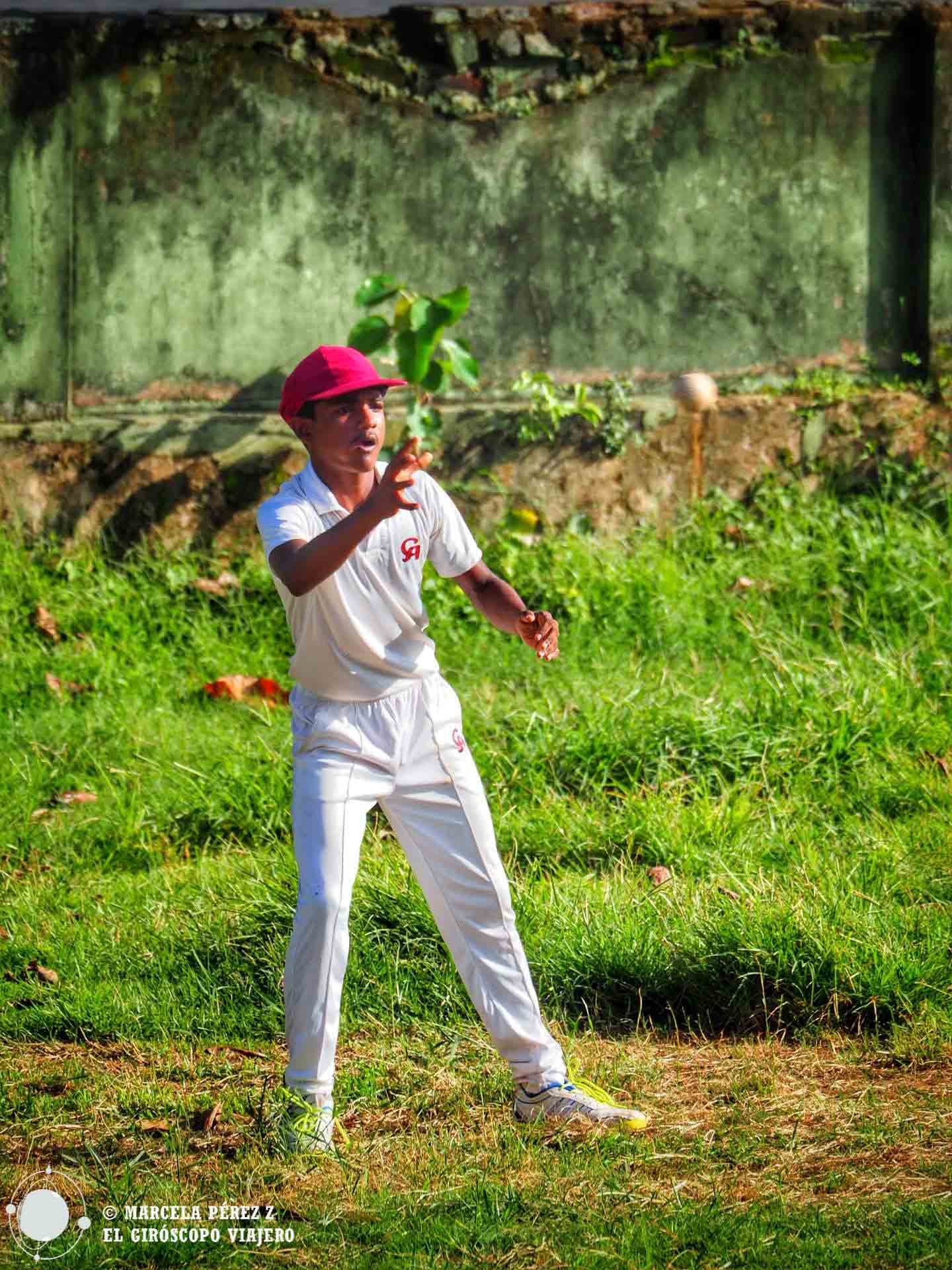 Pasión por el cricket en Galle