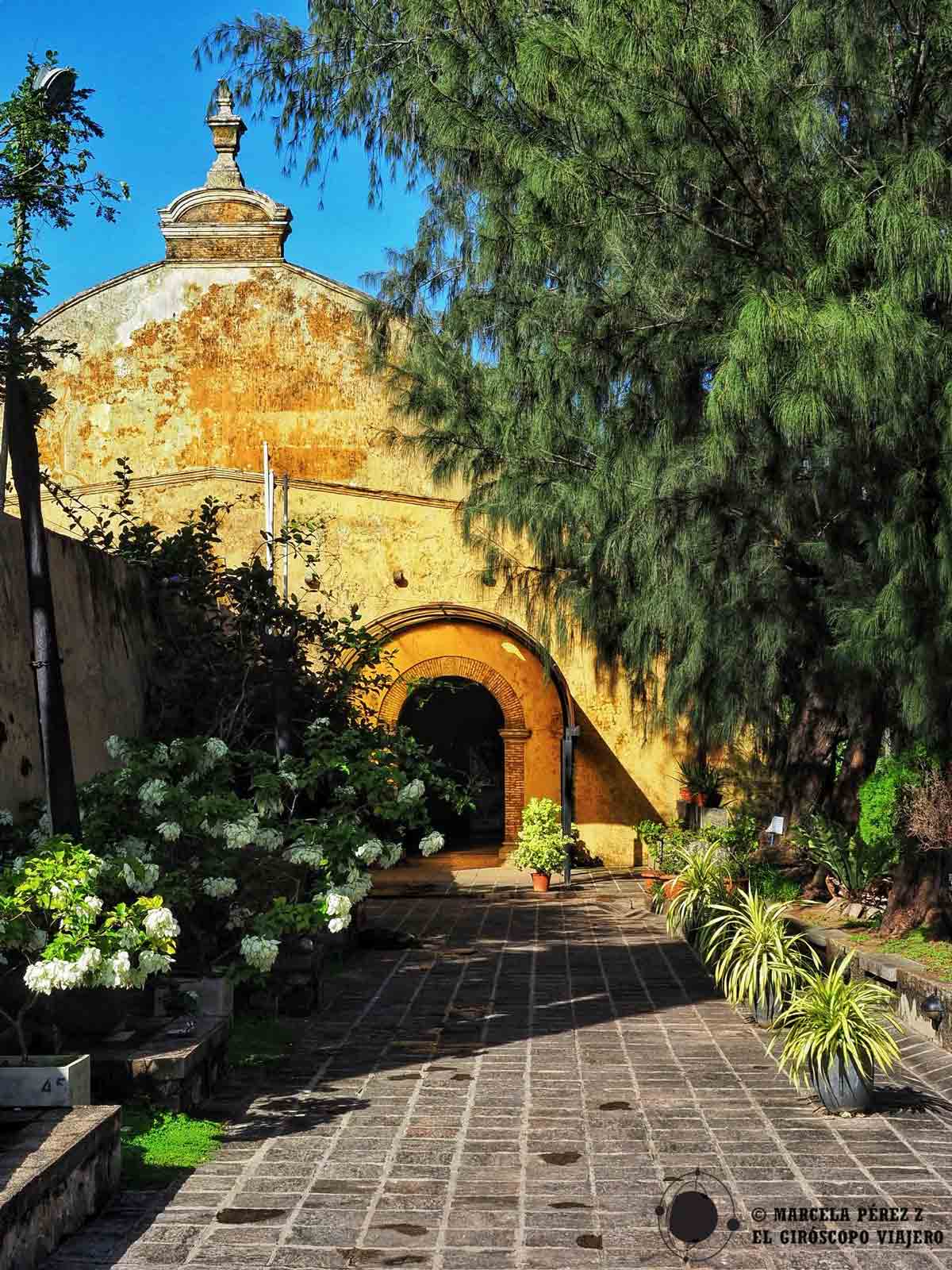 Ruinas de los antiguos edificios de la Compañía holandesa de las Indias Orientales