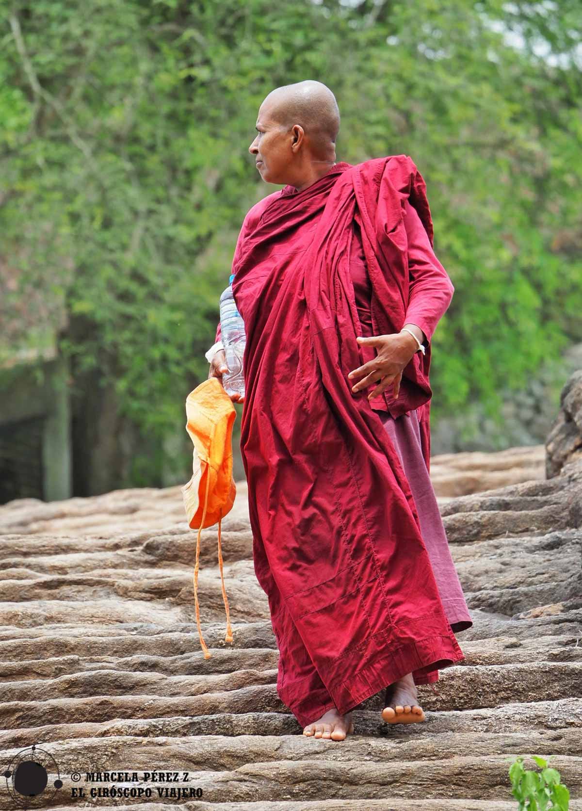 Mihintale es un lugar de peregrinaje budista muy importante en Sri Lanka