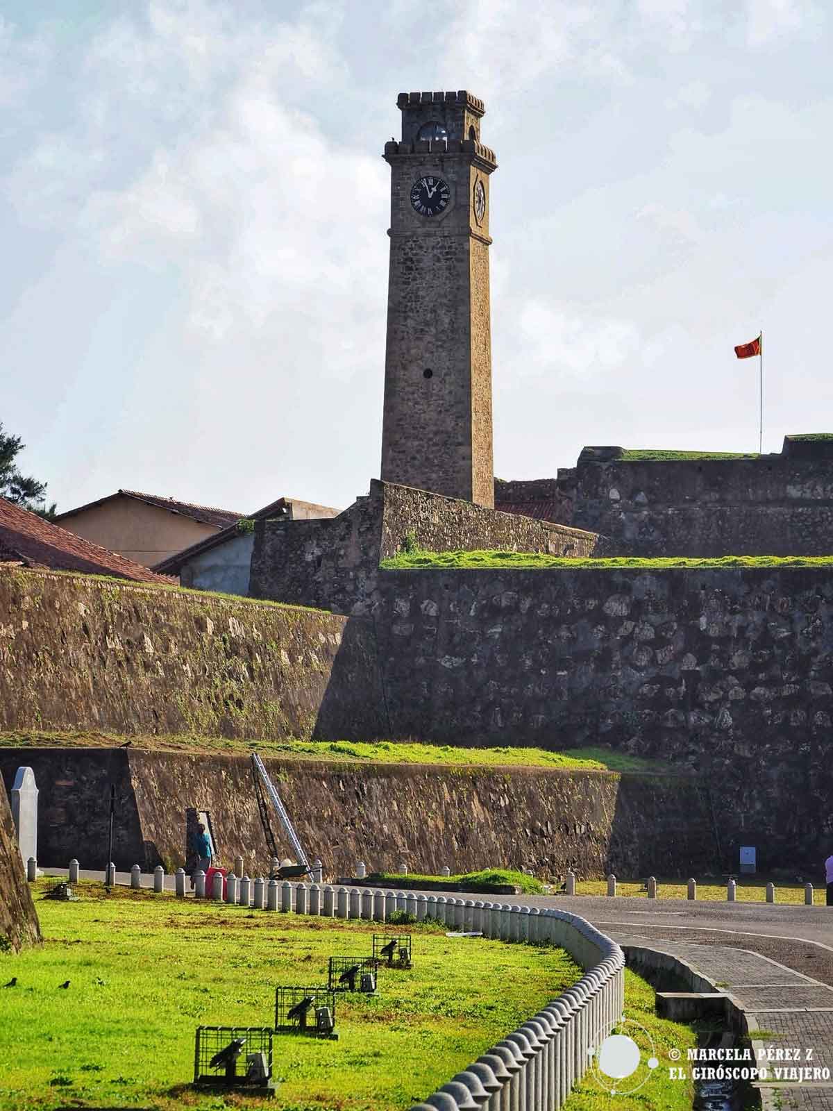 Torre del reloj en Galle