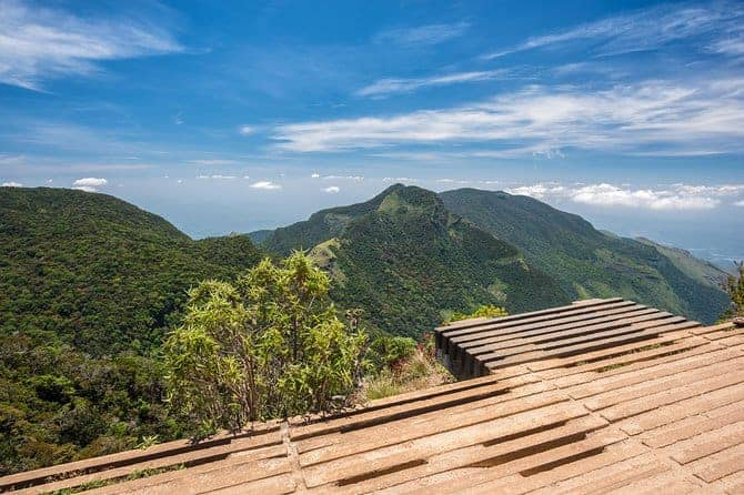 Vista desde World's End en Horton Plains