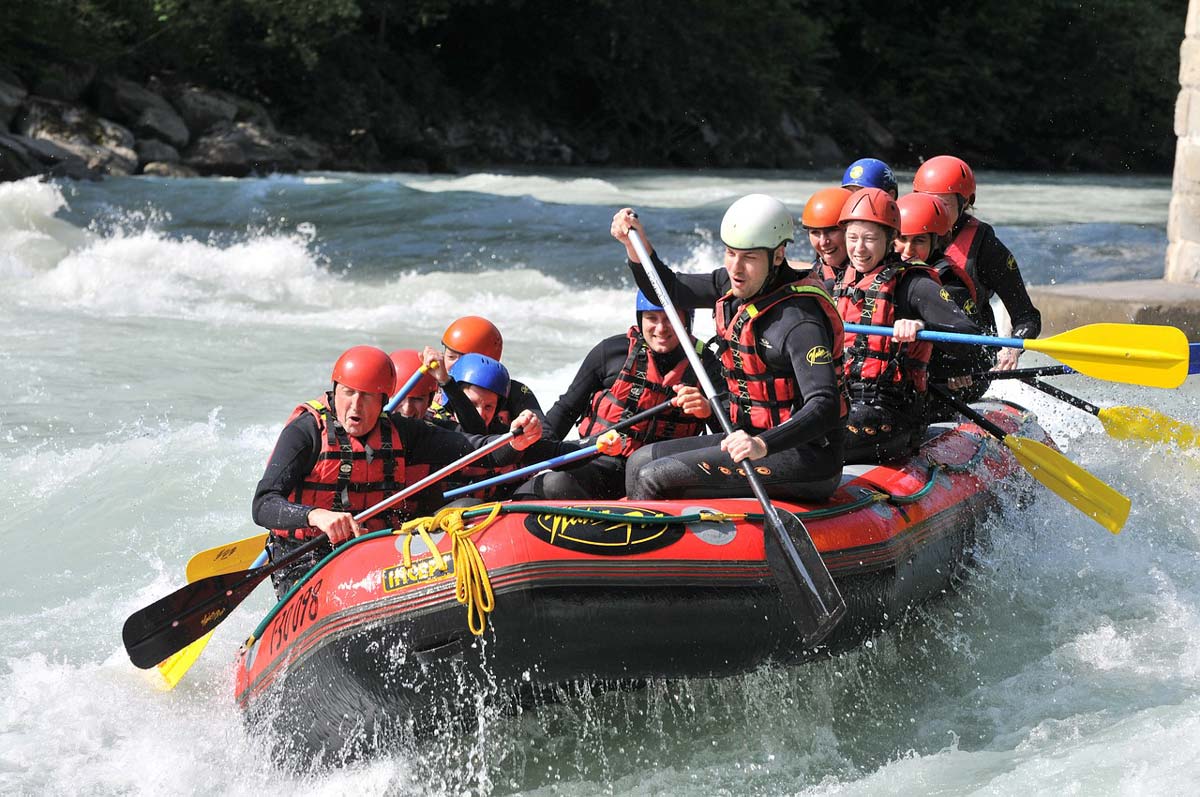 Rafting en Kitulgala, en el interior de Sri Lanka