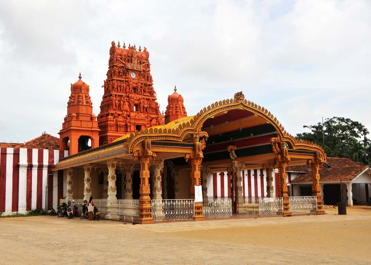 Templo Nallur Kandaswamy en Jaffna