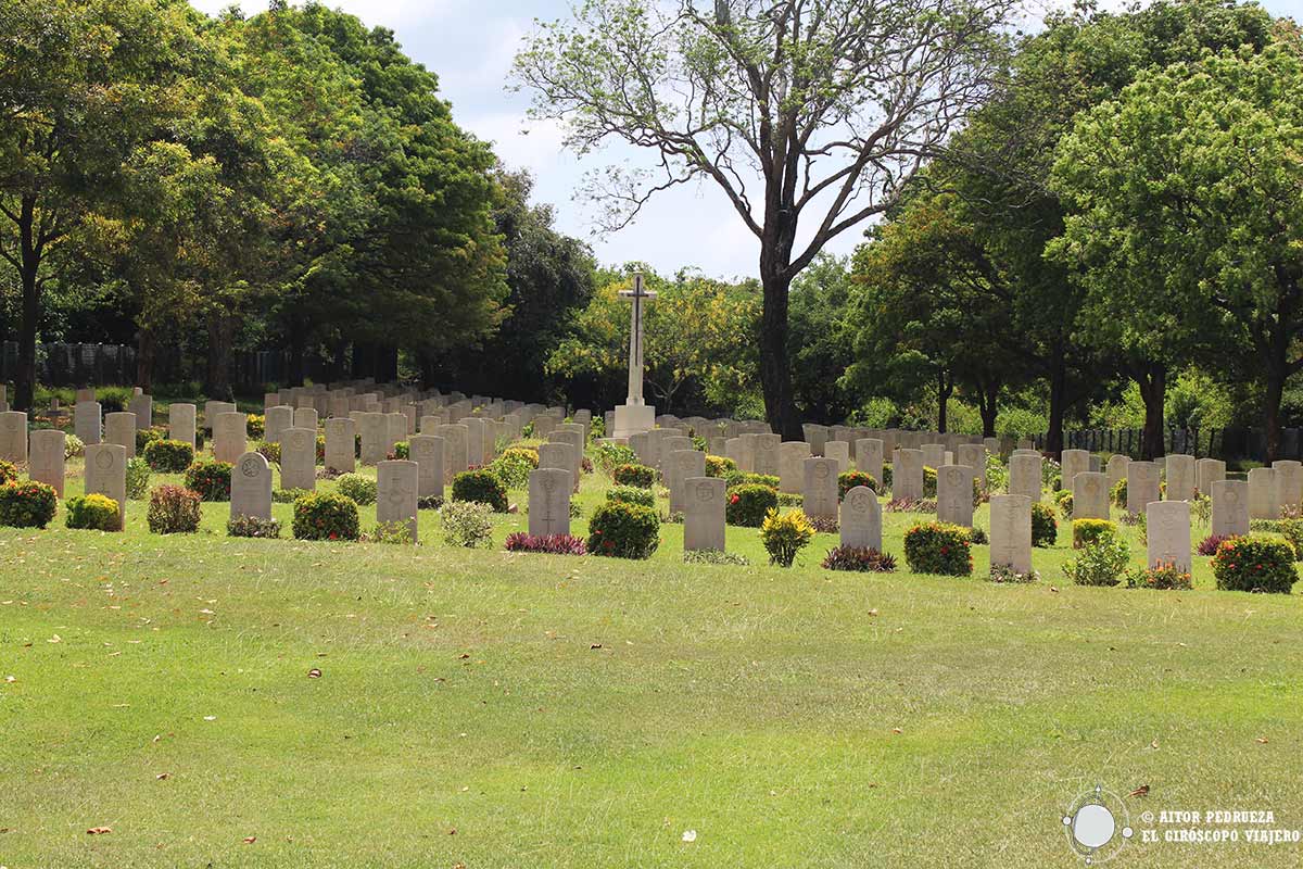 Cementerio de los Aliados en Trincomalee