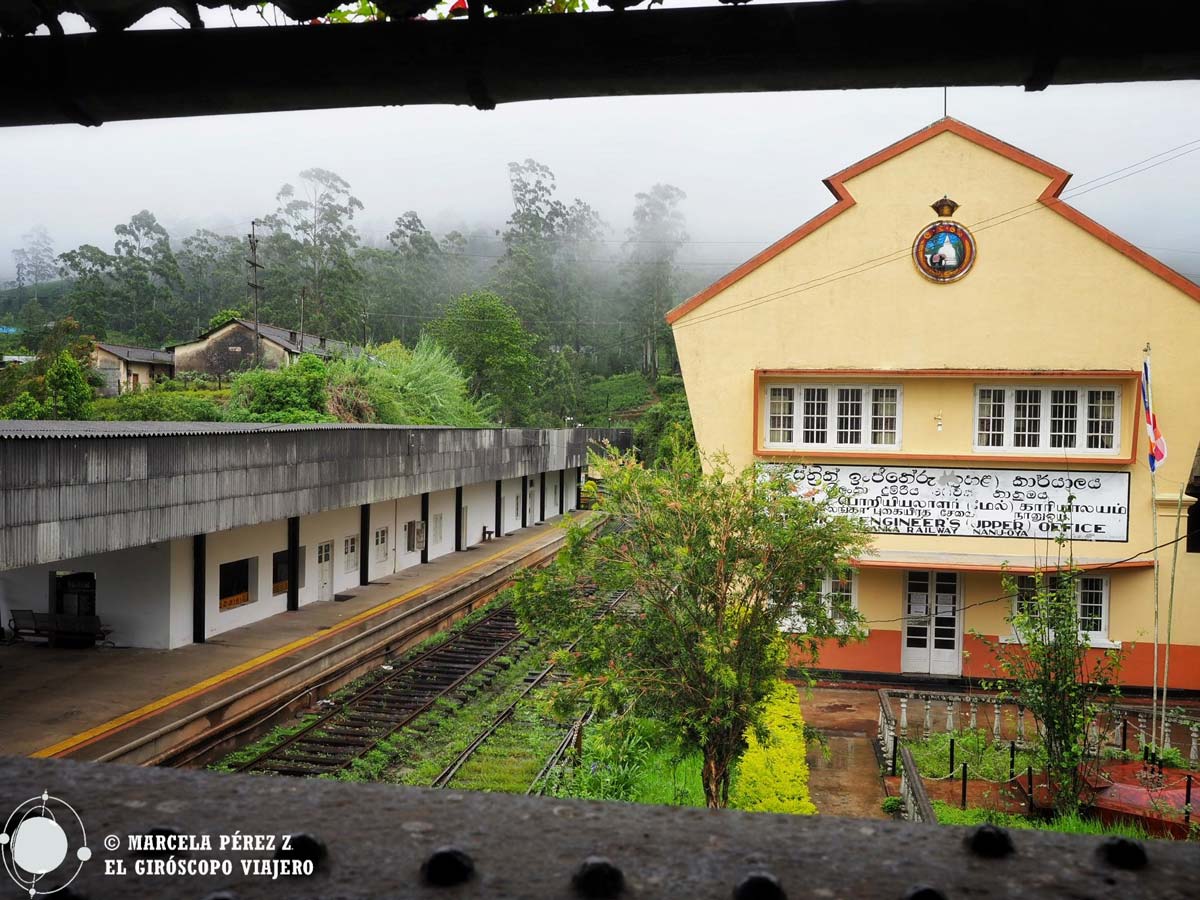 Estación de tren de Nuwara Eliya está en Nanu Oya